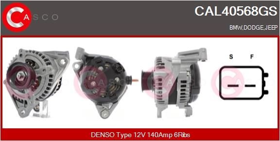 CASCO CAL32103AS: Alternator 90A, cu regulator integrat