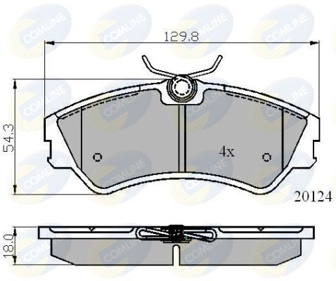 COMLINE CBP01073: Piduriklotsid