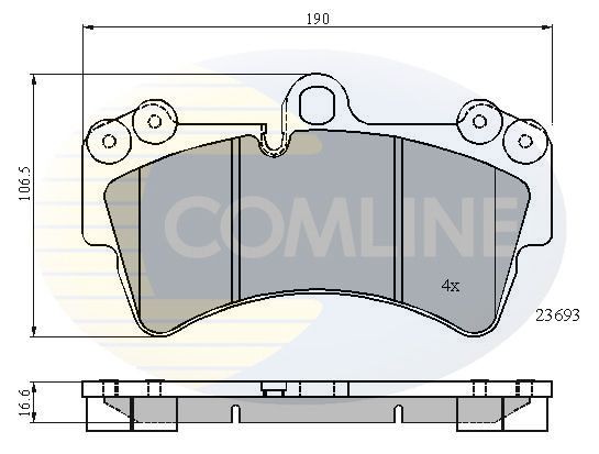 COMLINE CBP01315: Piduriklotsid