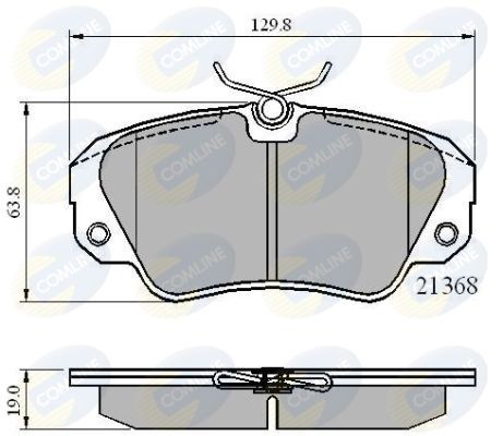 COMLINE CBP0493: Piduriklotsid