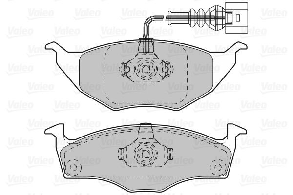 VALEO 598734: Piduriklotsid Esisild