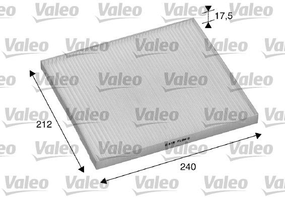 VALEO 698895: Filtru, aer habitaclu Filtru de particule CLIMFILTER COMFORT