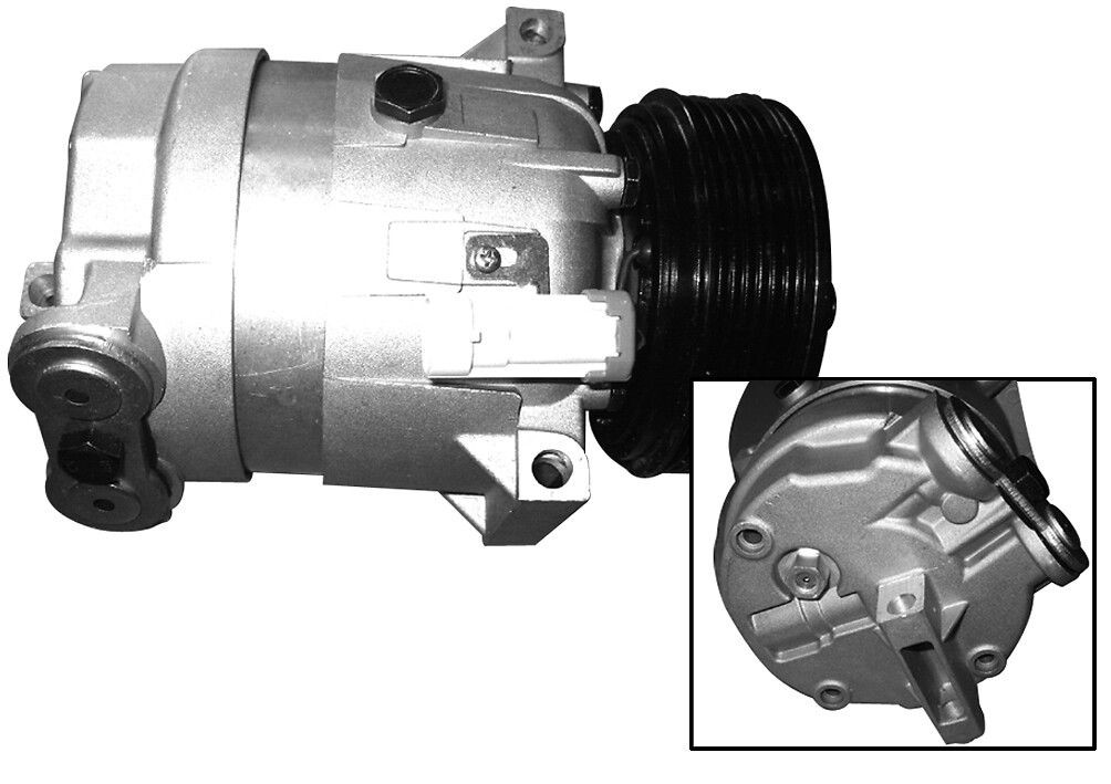 VALEO 699102: Kliimakompressor PAG-kompressoriõliga NEW ORIGINAL PART