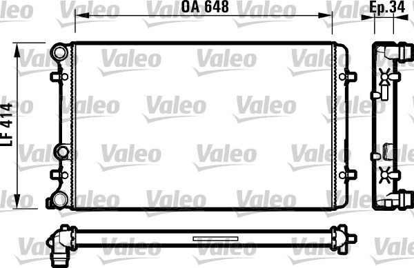VALEO 699161: Kliimakompressor PAG-kompressoriõliga NEW ORIGINAL PART