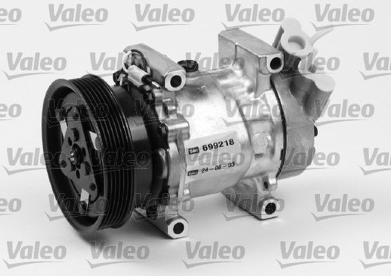 VALEO 699218: Compresseur de climatisation avec huile compresseur-PAG NEW ORIGINAL PART