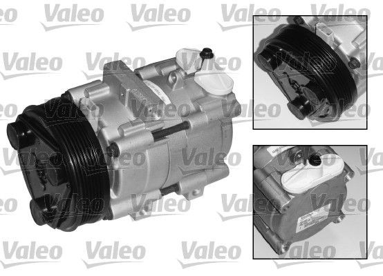 VALEO 699327: Kliimakompressor PAG-kompressoriõliga NEW ORIGINAL PART