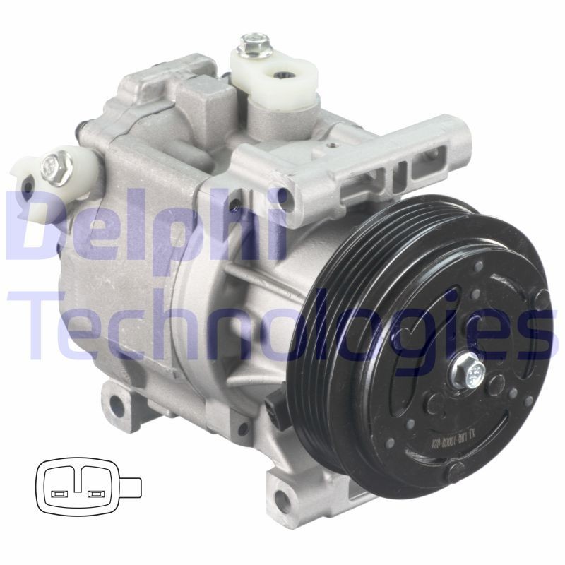 DELPHI CS20403: Kliimakompressor PAG-kompressoriõliga