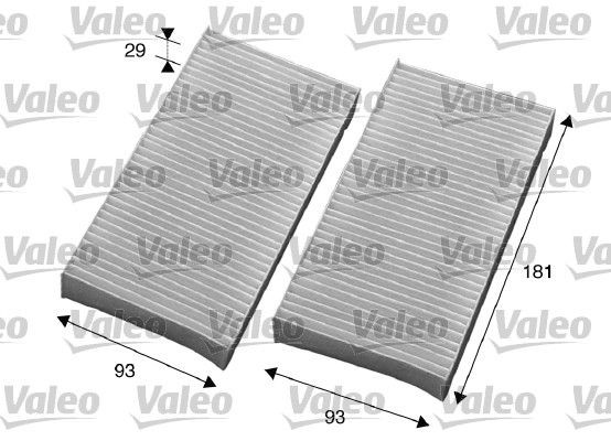 VALEO 715594: Filter, salongiõhk Partikkelfilter CLIMFILTER COMFORT