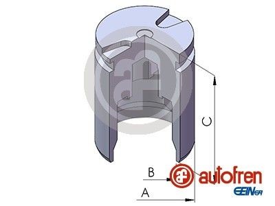 AUTOFREN SEINSA D025704: Piston, etrier frana puntea spate