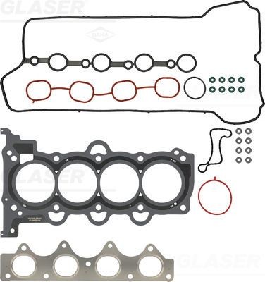 GLASER D40555-01: Set garnituri, chiulasa cu simering supapa