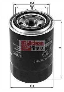 CLEAN FILTER DF 863/A: Õlifilter