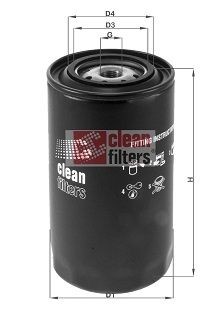 CLEAN FILTER DN 258: Kütusefilter