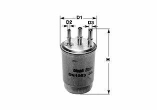CLEAN FILTER DN2723: Filtru combustibil