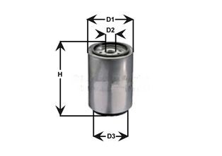 CLEAN FILTER DNW2509: Kuro filtras