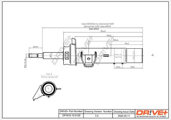 Dr!ve+ DP1110.12.0067: Interieurfilter Stoffilter