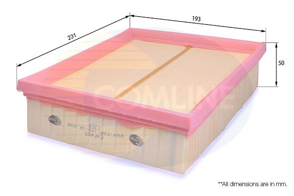 COMLINE EAF455: Õhufilter