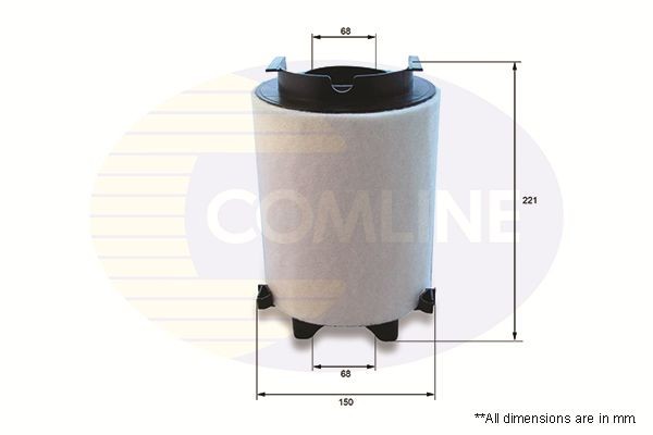 COMLINE EAF713: Õhufilter