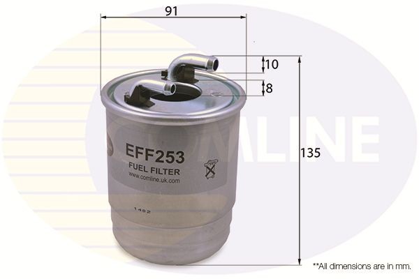 COMLINE EFF253: Kütusefilter