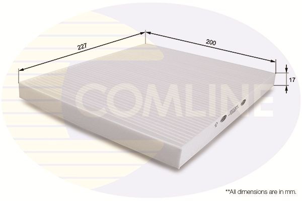 COMLINE EKF204: Filter, salongiõhk Tolmufilter