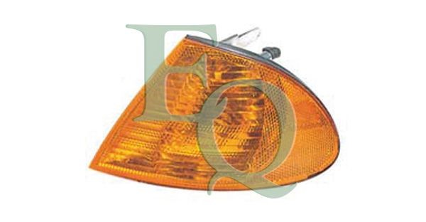 EQUAL QUALITY FA7109: Semnalizator fata stanga, galben, cu suport bulb