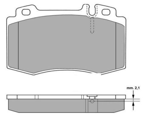 FREMAX FBP-1299: Piduriklotsid