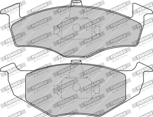 FERODO RACING FCP1101H: Piduriklotsid DS2500
