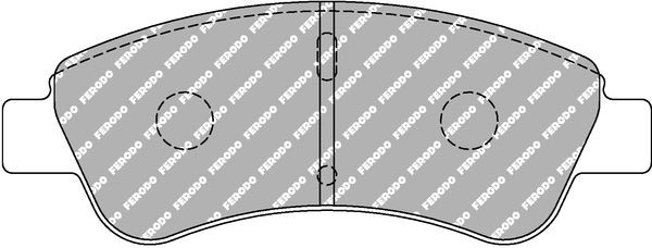 FERODO RACING FCP1399Z: Piduriklotsid DSUNO
