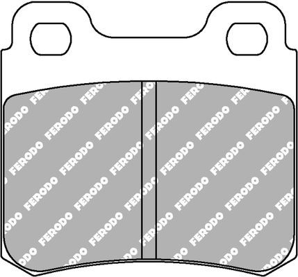 FERODO RACING FCP586R: Piduriklotsid DS3000