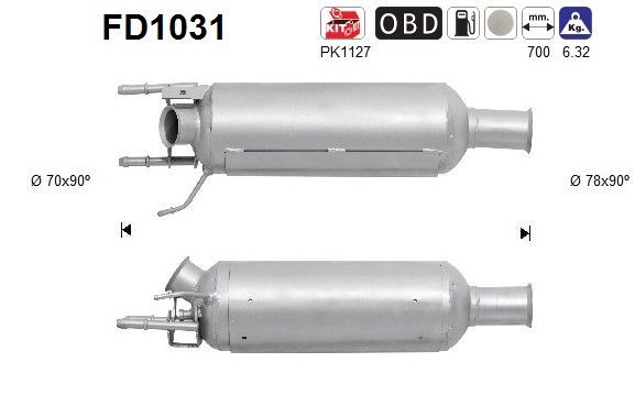 AS FD1031: Tahmafilter