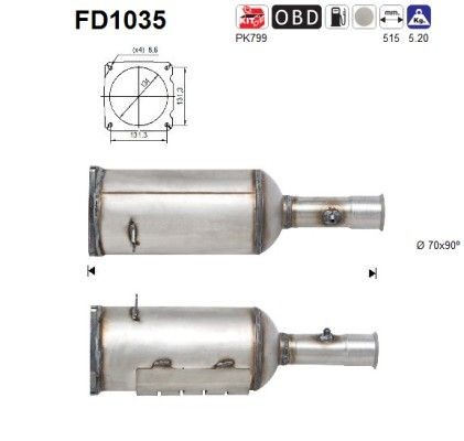 AS FD1035: Tahmafilter