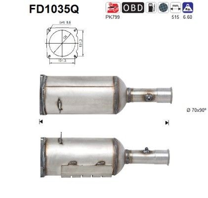 AS FD1035Q: Filtru de particule