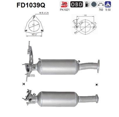 AS FD1039Q: Tahmafilter