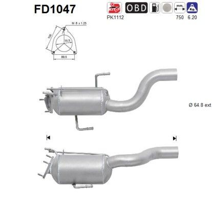 AS FD1047: Tahmafilter