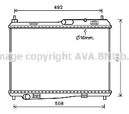 PRASCO FD2620: Radiator, racire motor
