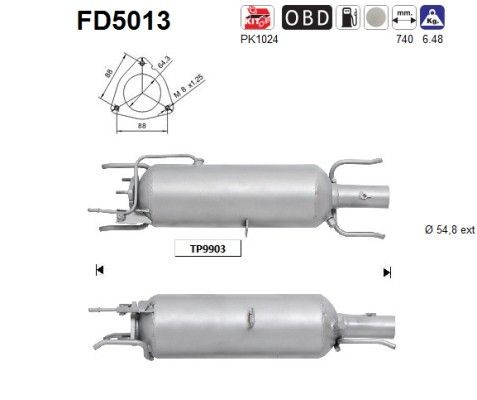 AS FD5013: Tahmafilter