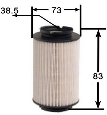 JS ASAKASHI FE0013: Kütusefilter