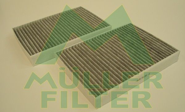MULLER FILTER FK498x2: Filtru, aer habitaclu Filtru carbon activ