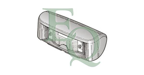 EQUAL QUALITY FT0049: Iluminare numar de circulatie cu suport bulb