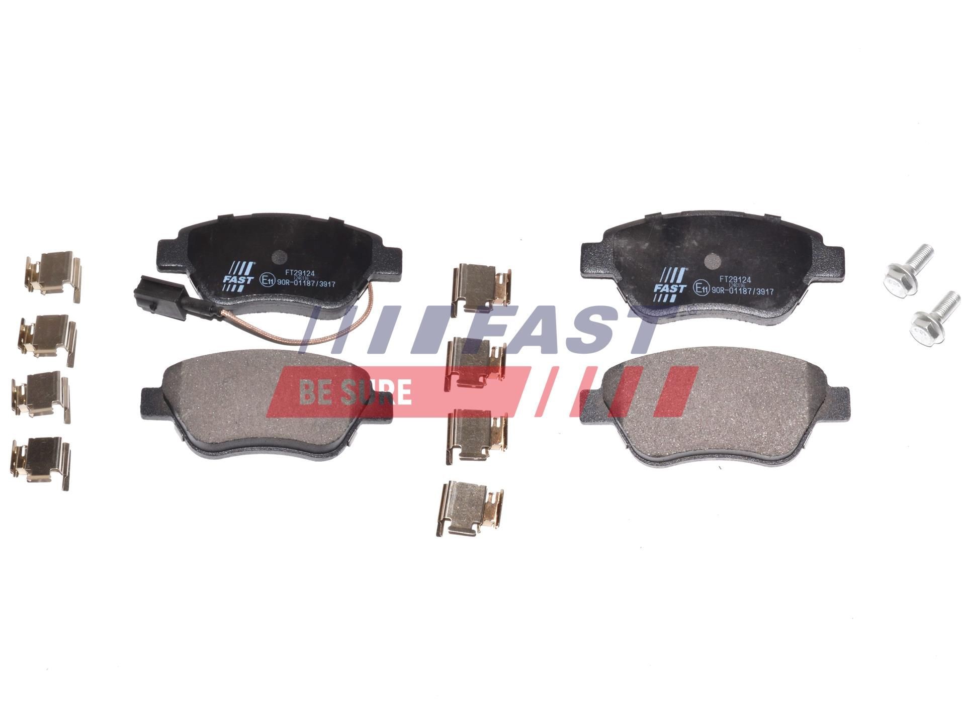FAST FT29124: Piduriklotsid Esisild