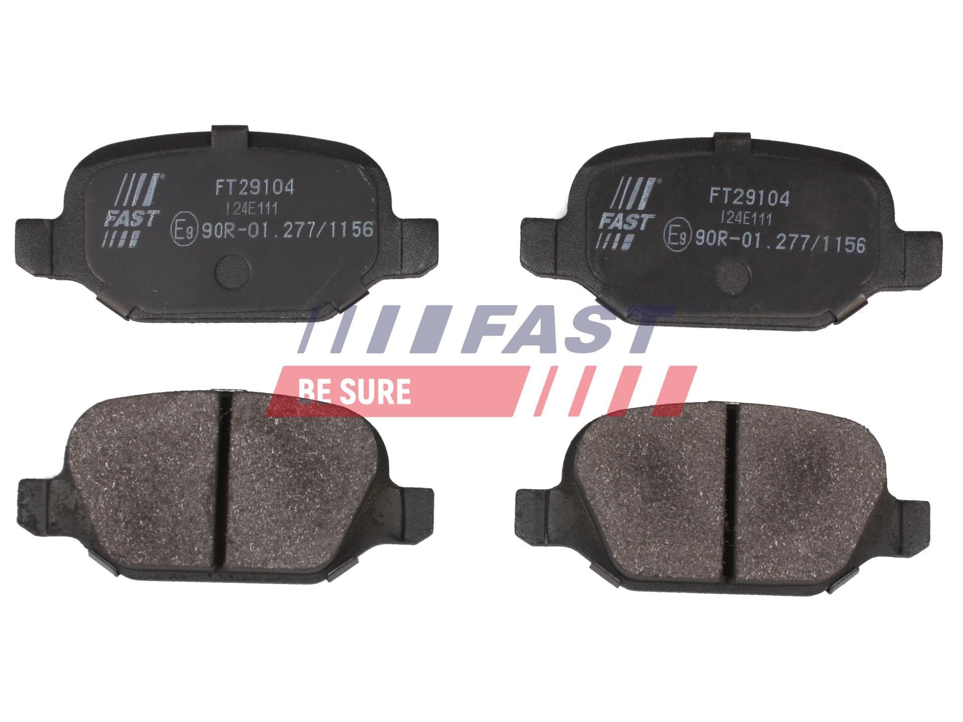 FAST FT29132: Piduriklotsid Esisild