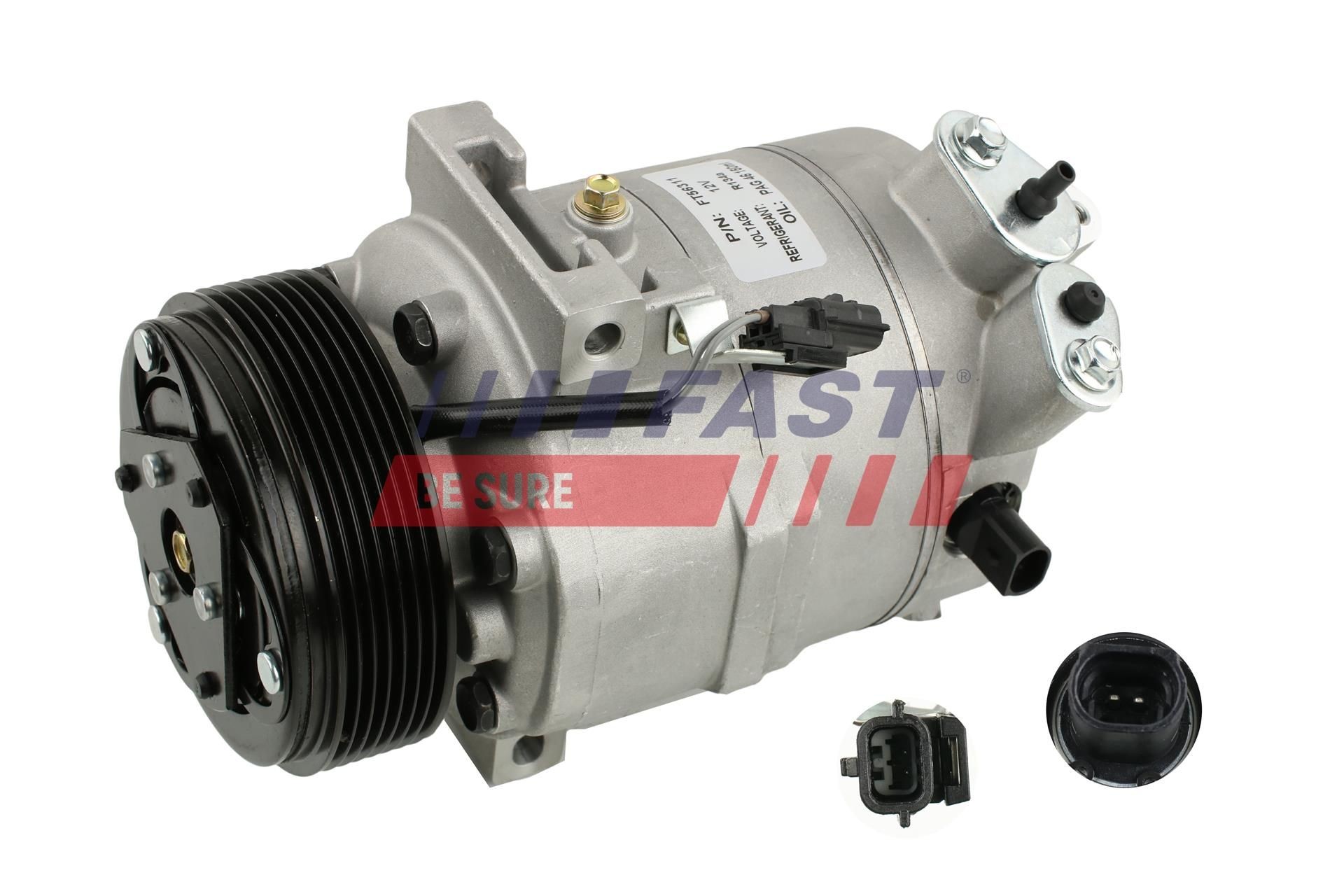 FAST FT56173: Ventilator, radiator 305mm, cu rama aerisire radiator