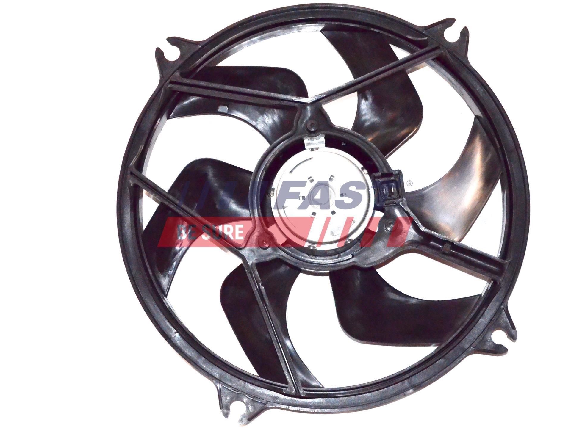 FAST FT56174: Radiaatori ventilaator 385mm, ilma jahutusventilaatoriraamita(lenk)
