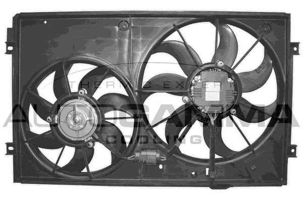 AUTOGAMMA GA200496: Radiaatori ventilaator 360-295mm, koos kanderaamiga