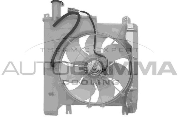 AUTOGAMMA GA200897: Ventilator, radiator 315mm, cu cadru