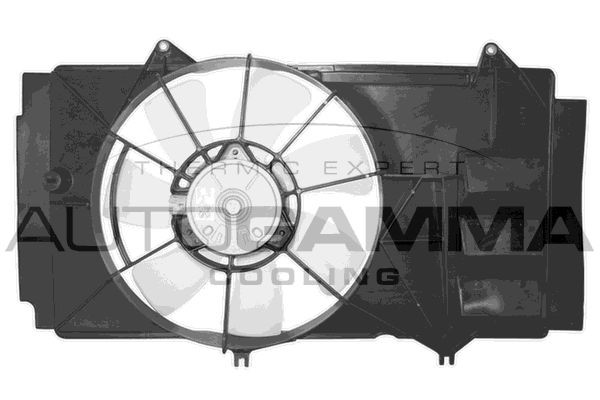 AUTOGAMMA GA200916: Ventilator, radiator 220mm, cu cadru