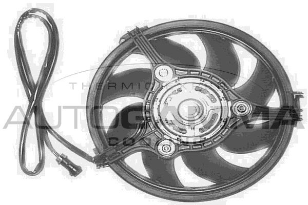AUTOGAMMA GA201570: Ventilator, radiator 280mm, cu cadru