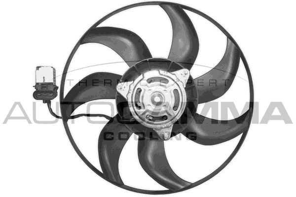 AUTOGAMMA GA201818: Ventilator, radiator 390mm, fara cadru