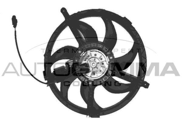 AUTOGAMMA GA223500: Ventilator, radiator 400mm, cu cadru