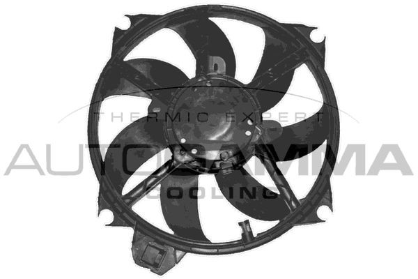 AUTOGAMMA GA225007: Ventilator, radiator 400mm, cu cadru