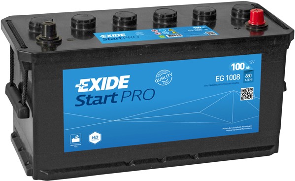 EXIDE EG1008: Käivitusaku Start